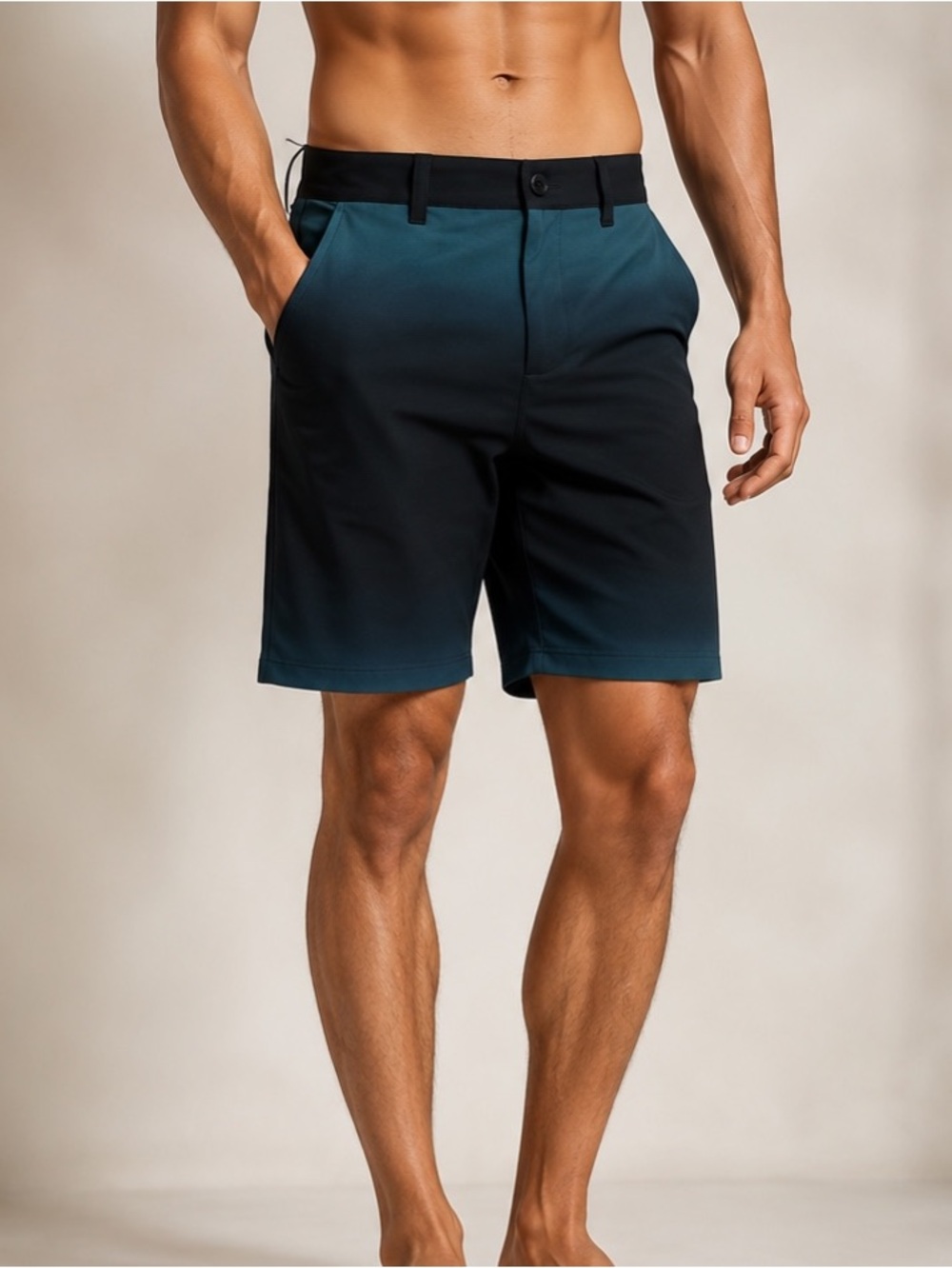RING OF FIRE MEN'S DUSTY GRADATION HYBRID SHORTS 34 Brand‎ New